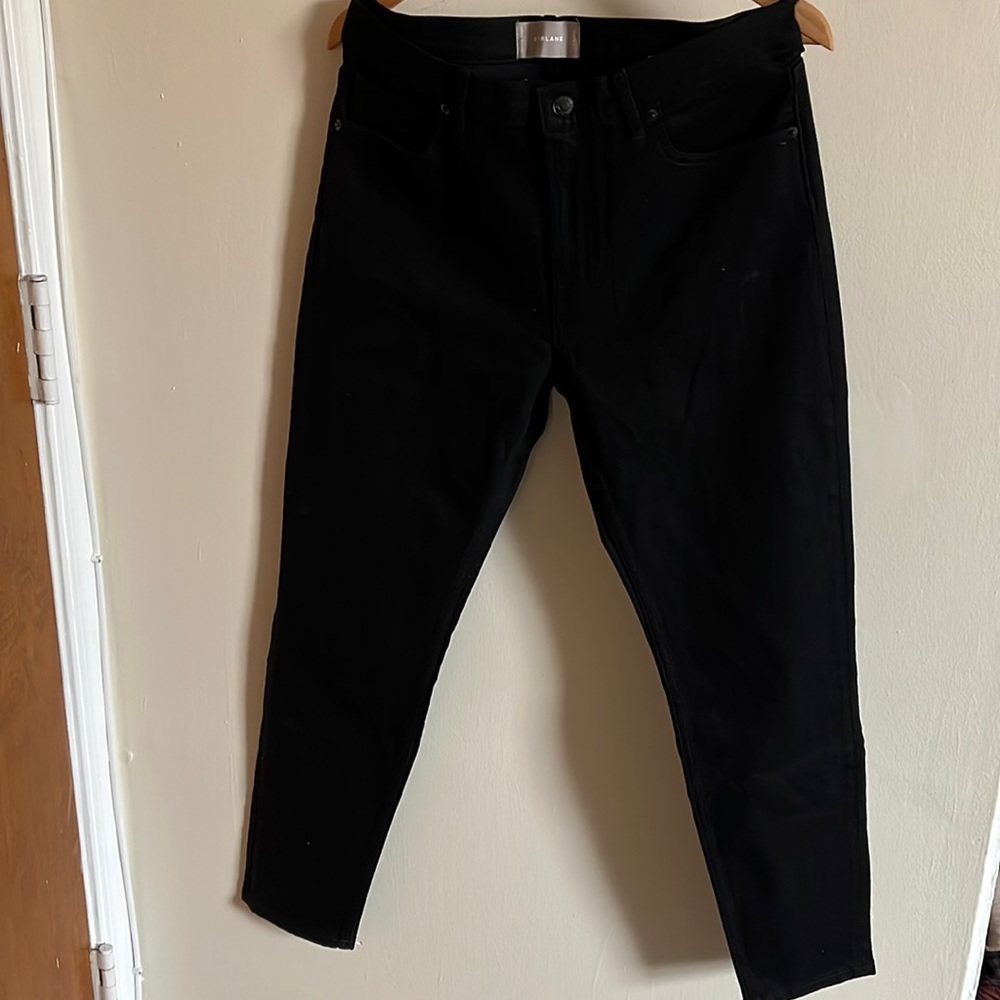 Everlane mid rise black denim